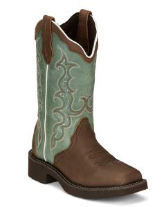 Justin Women's Raya 12 Inch Distressed Brown