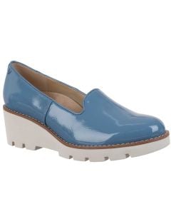 Vionic Women's Willa Wedge Blue Patent