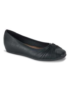 Baretraps Women's Chainey Casual Flat Black