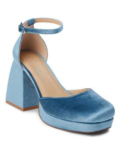 Coconuts by Matisse Women's Misha Slate Blue Velvet