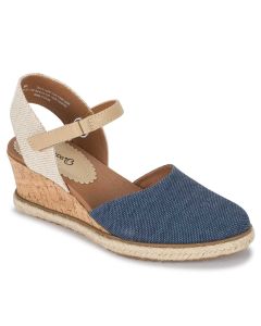 Baretraps Women's Ocean Navy Blue Canvas