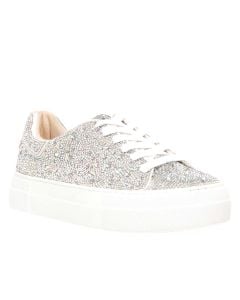 Betsey Johnson Women's Sidny Jewel Sneaker Rhinestone