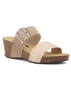 Plakton Women's Beth Beige Taupe