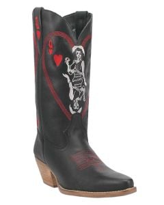 Dingo Women's Queen A Hearts Black