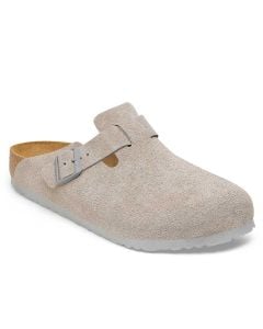 Birkenstock Women's Boston Suede Stone Coin