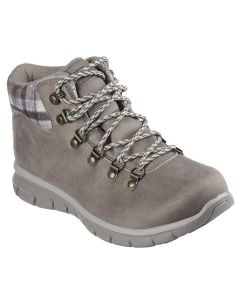 Skechers Women's Synergy Plaid Mood Taupe