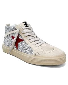 Shu Shop Women's Pauline Silver Glitter