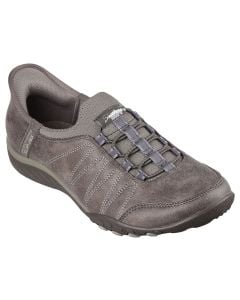 Skechers Women's Slip-Ins Breathe Easy Home Body Dark Taupe