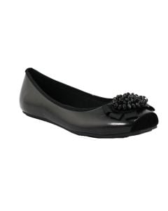 Pierre Dumas Women's Moni 17 Bead Ballet Black   