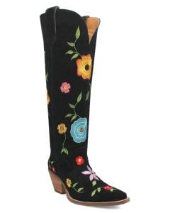 Dingo Women's Flower Power Black