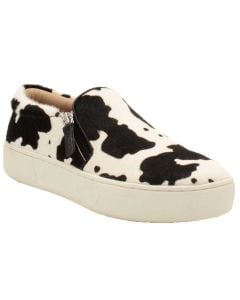 Very Volatile Women's Normande Black White Cow