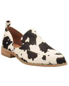 Very Volatile Women's Valegro Black White Cow