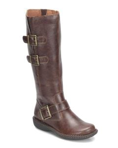 b.o.c Women's Virginia Wide Calf Dark Brown