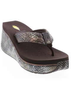 Volatile Women's Frappachino Brown Metal Snake