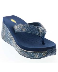 Volatile Women's Frappachino Navy Croco