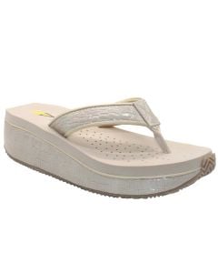 Volatile Women's Mini Croco Off White