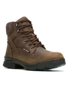 Wolverine Men's DuraShocks 6 Inch SR Icon WP 6 Inch Dark Brown