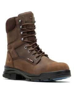 Wolverine Men's DuraShocks SR Icon WP 8 Inch Dark Brown