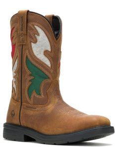 Wolverine Men's Rancher Flag ST WP SR Wellington Brown MX