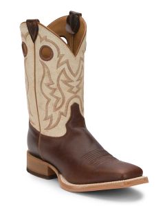 Justin Men's Caddo 11 Inch Western Boot Cognac