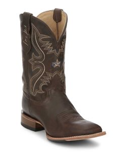 Justin Men's Dillon 11 Inch Western Boot Dark Espresso