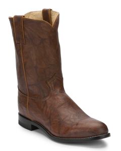 Justin Men's Jackson 10 Inch Roper Boot Chestnut