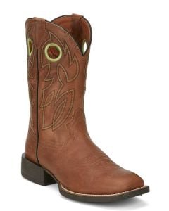 Justin Men's Bowline 11 Inch Western Boot Hazel