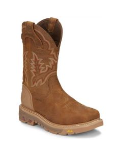 Justin Men's Montana 11 Inch WP Nano CT Rust