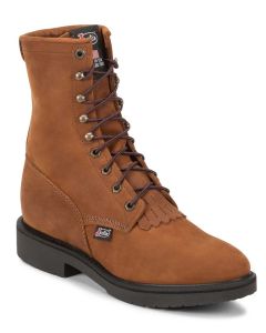 Justin Men's Conductor 8 Inch Work Boot Hazel