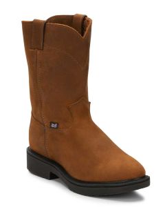 Justin Men's Conductor 10 Inch Work Boot Hazel