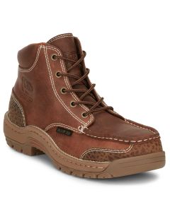 Justin Men's Corbett 5 Inch AT WP Lace Work Sorrel