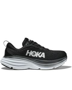 HOKA Men's Bondi 8 Black / White