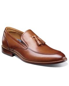 Florsheim Men's Rucci Moc Toe Tassel Loafer Cognac