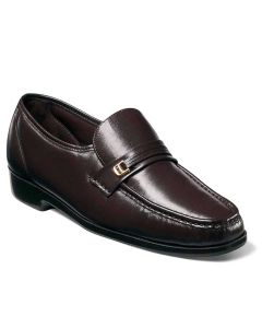 Florsheim Men's Riva Moc Toe Bit Loafer Brown