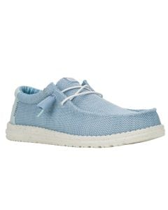 Hey Dude Men's Wally Stretch Sox Cloud Blue