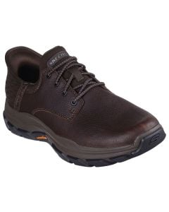 Skechers Men's Slip-Ins Respected Garville Red Brown