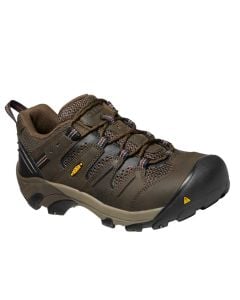 KEEN Utility Men's Lansing Low ST Cascade Brown Fired Brick