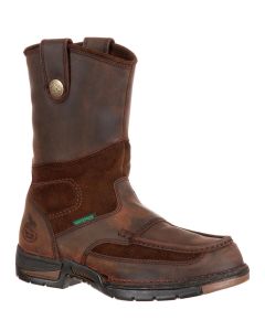 Georgia Boot Men's Athens Steel Toe WP Wellington Brown