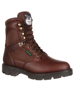 Georgia Boot Men's 8 Inch Homeland ST WP Brown