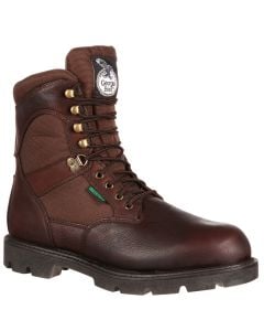 Georgia Boot Men's 8 Inch Homeland WP 600G Insulated Brown