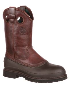 Georgia Boot Men's 12 Inch ST Muddog Wellington Brown