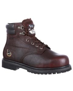 Georgia Boot Men's 6 Inch ST WP Oiler Dark Brown