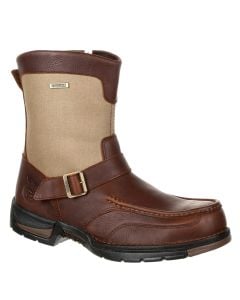 Georgia Boot Men's 8 Inch WP Side-Zip Athens Brown