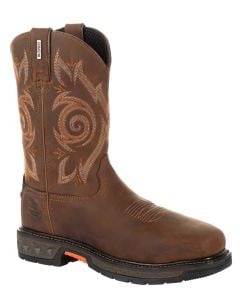 Georgia Boot Men's 11 Inch Carbo-Tec LT ST WP Brown