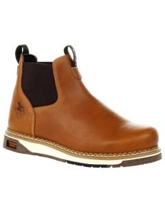 Georgia Boot Men's AMP LT Wedge Chelsea Brown