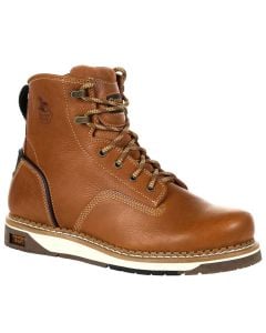 Georgia Boot Men's 6 Inch AMP LT Wedge Brown