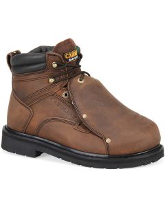 Carolina Men's 6 Inch ST MetPro Broad Toe Medium Brown