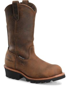 Carolina Men's 12 Inch WP CT Well X Logger Dark Brown