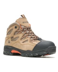 Wolverine Men's Durant WP ST Light Brown Orange