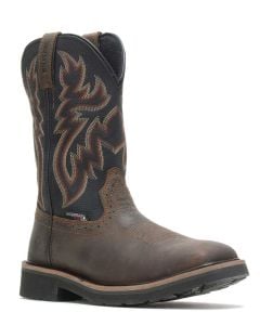 Wolverine Men's Rancher WP Black Brown